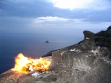 Feuerritual am Cap Finisterre